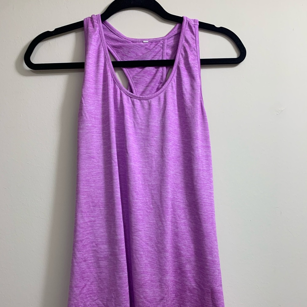 Lot of FIVE Various Colored Workout Tank Tops with Crossed Backs Size M